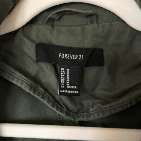 Forever 21 Army Jacket - Picture 3 of 5